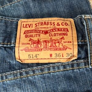 Levi Strauss 514 Jeans Blue Men Size | W36/L30